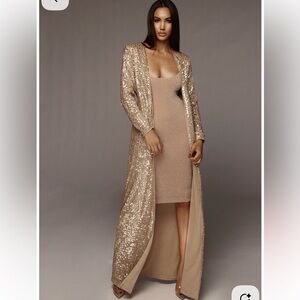 JLuxlabel Sequin Holiday Wrap‎ Dress, Small